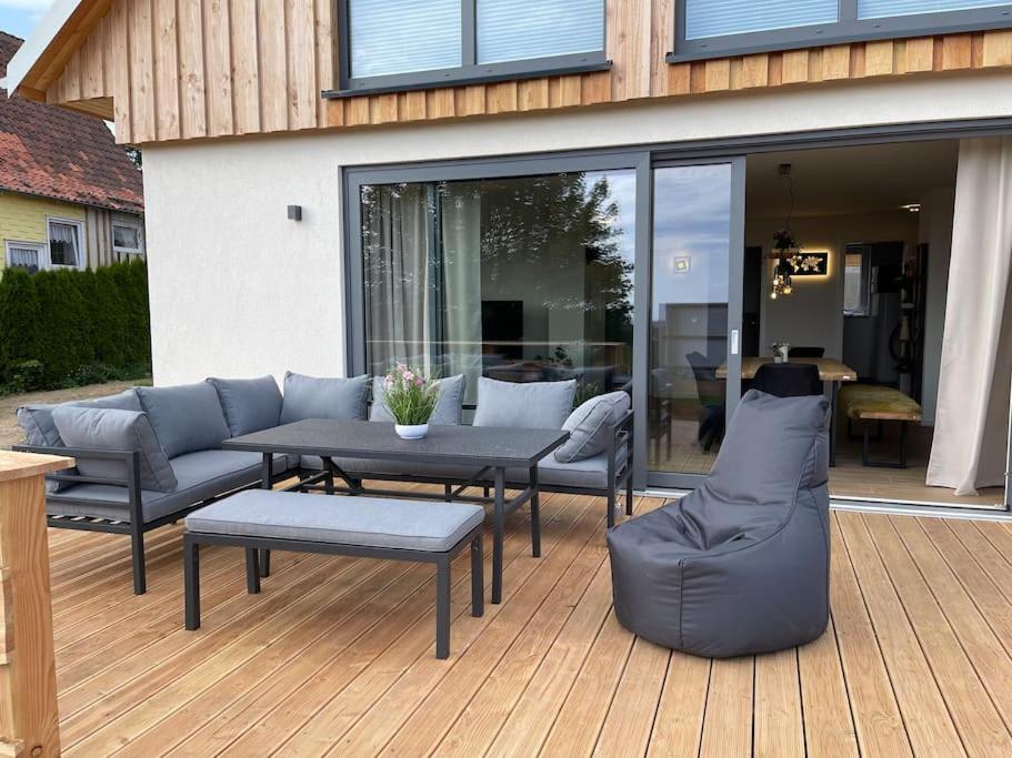 Ferienhaus Mountain View Six50 Mit Sauna Und Kamin In St. Andreasberg Sankt Andreasberg Buitenkant foto