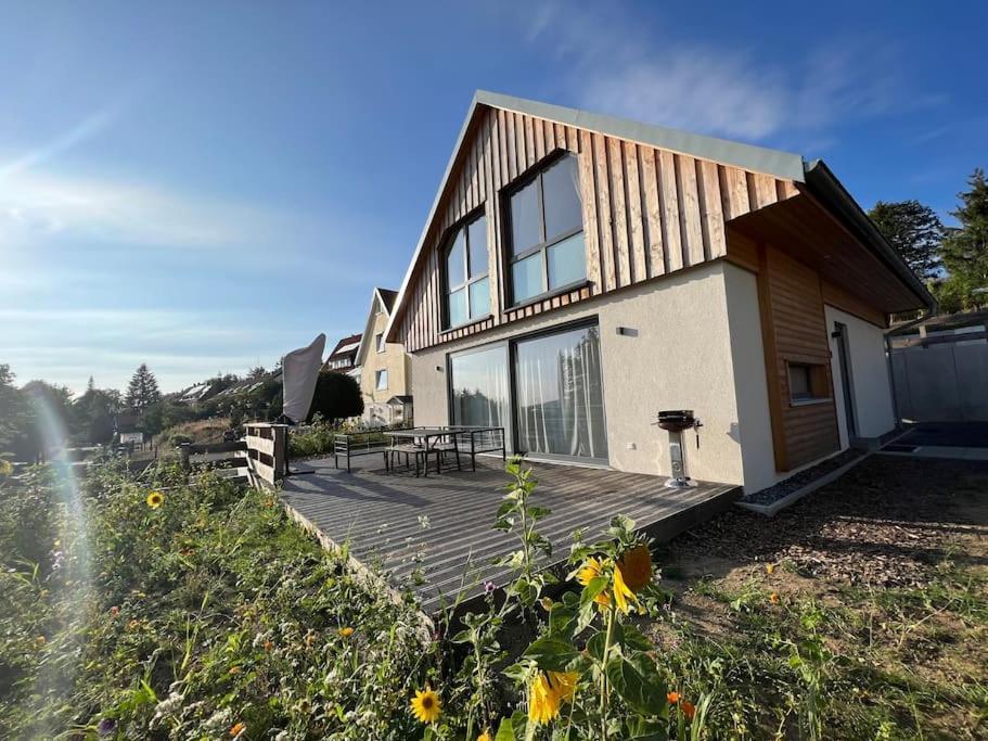 Ferienhaus Mountain View Six50 Mit Sauna Und Kamin In St. Andreasberg Sankt Andreasberg Buitenkant foto